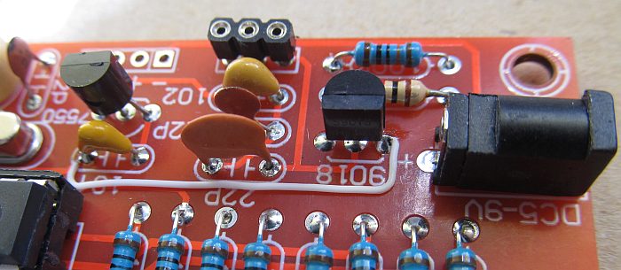 Crystal tester: voltage modification