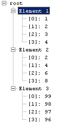 konwersja CSV na JSON, styl Column arrays