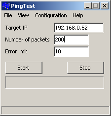 Ping test