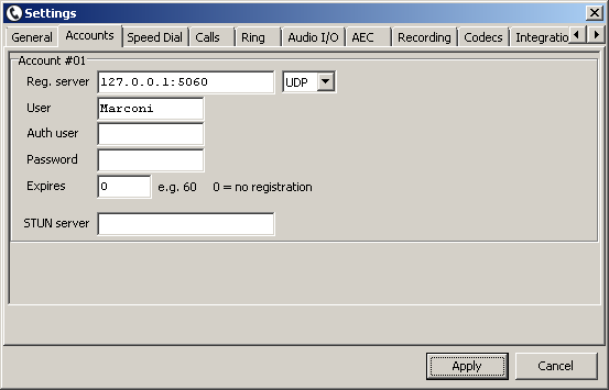 Direct IP call softphones