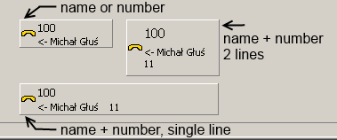 tSIP BLF remote identity display styles