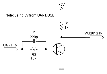 UART inverter scheme