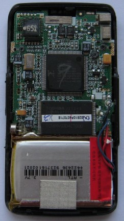 Philips SA3113 mp3 player PCB