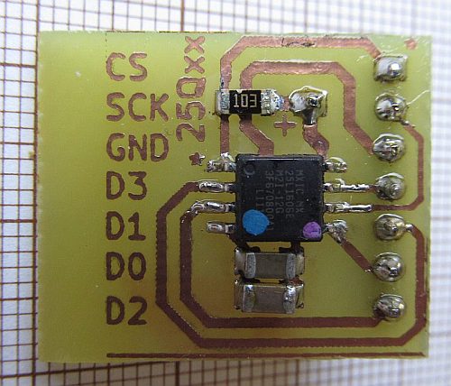 STM32 Nucleo QSPI Flash PCB