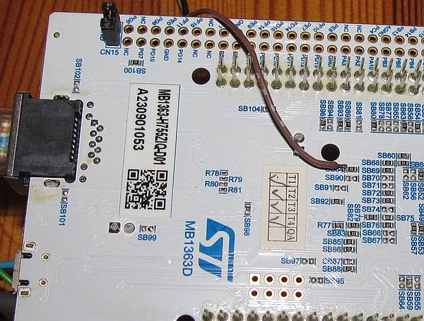 Nucleo LAN8742A connection