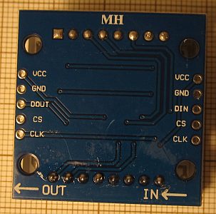 MAX7219 8x8 LED display