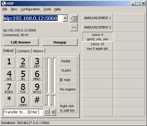 tSIP playing audio files during call